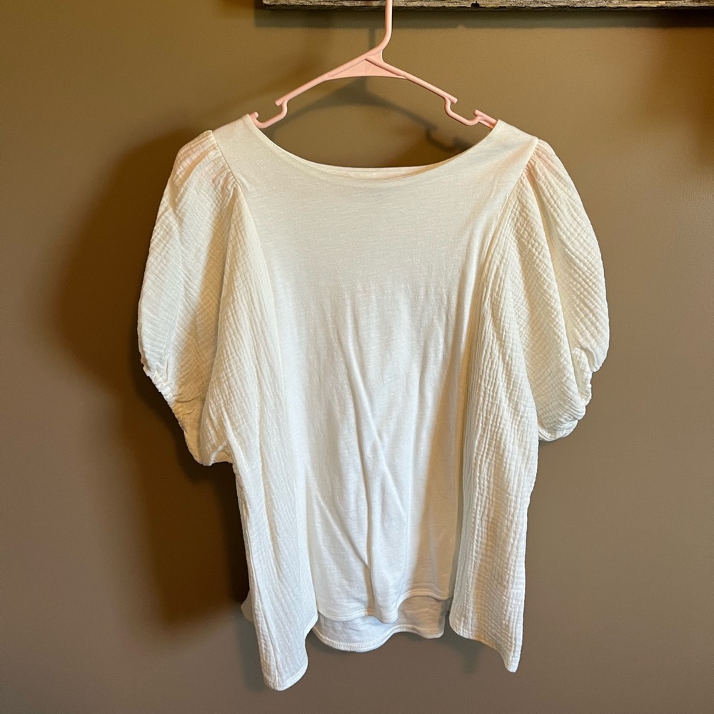 Elegant White Women's Top